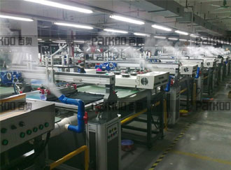 印花車間加濕項(xiàng)目