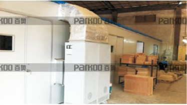 100㎡木材養(yǎng)生房烘干